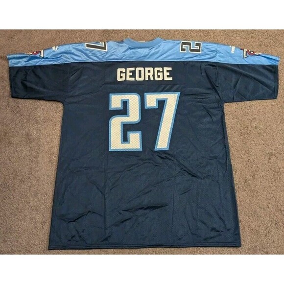 Vintage Puma NFL Tennessee Titans Eddie George Jersey Men's Big & Tall 2XB - Picture 3 of 5